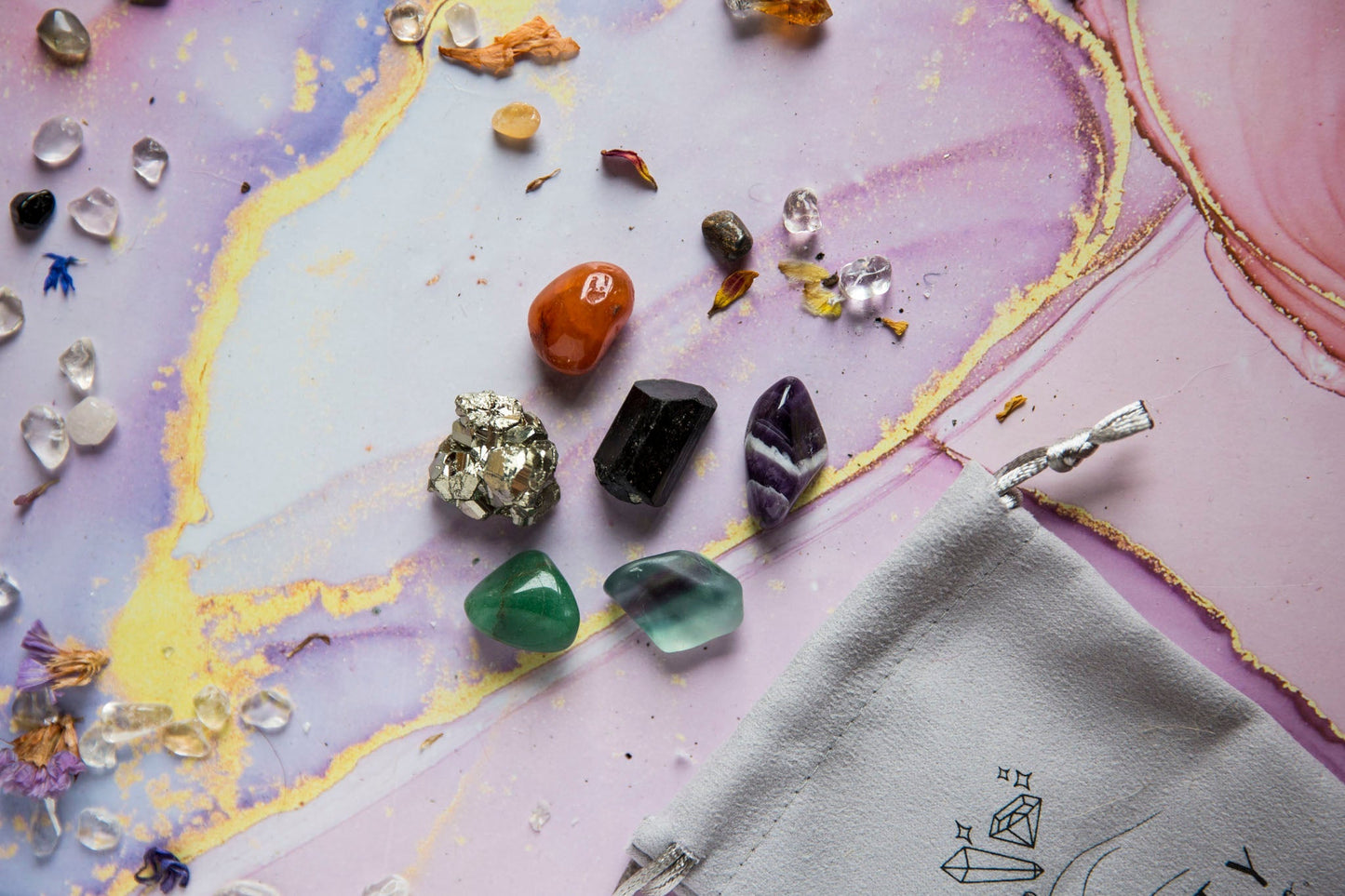 Goal Getter Crystal Pocket Set - Premium Crystals + Gifts from Clarity Co. - NZ's Favourite Online Crystal Shop