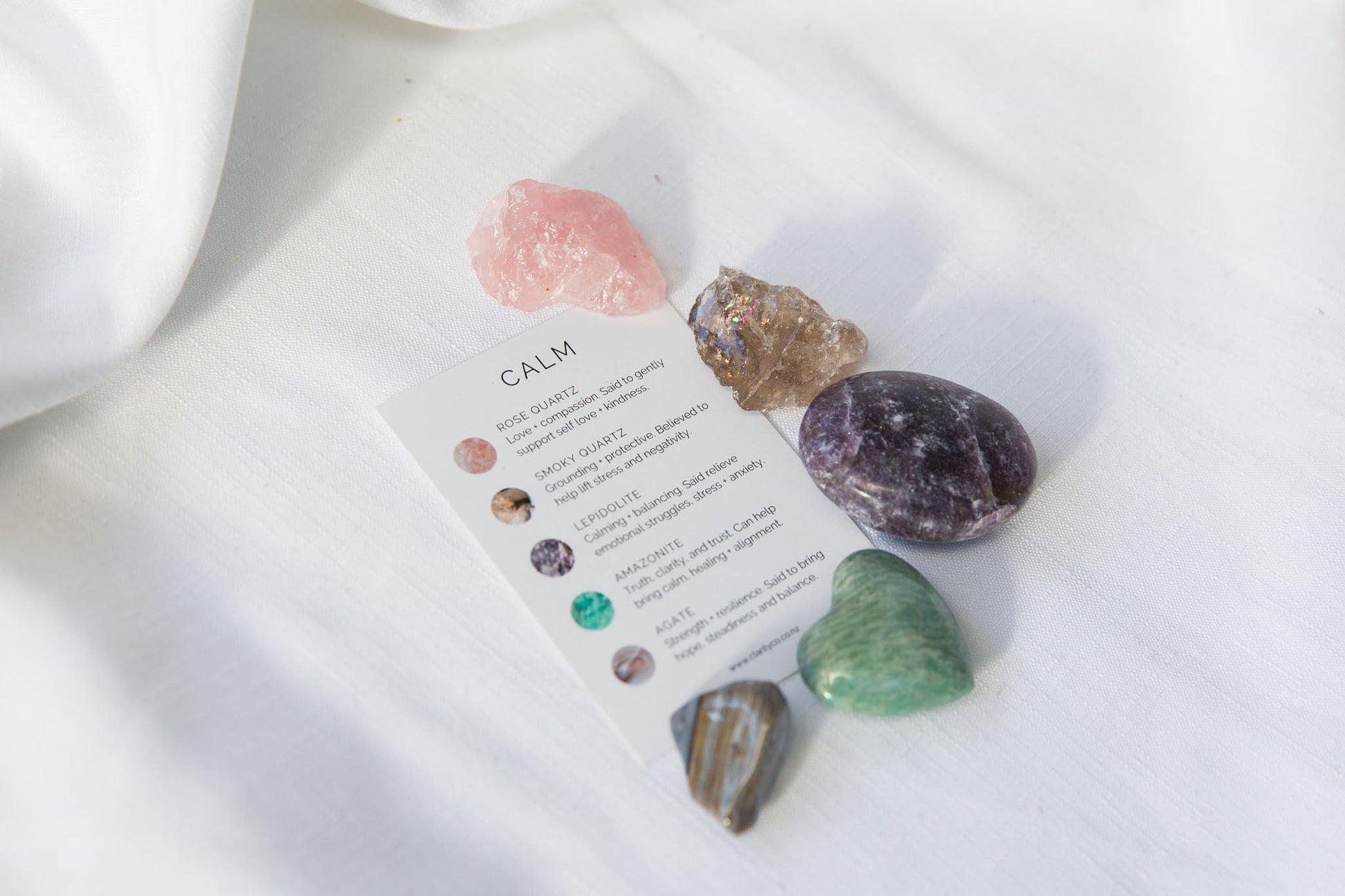 Calm Crystal Kit - Premium Crystals + Gifts from Clarity Co. - NZ's Favourite Online Crystal Shop