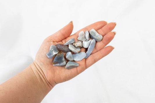 Blue Chalcedony Tumblestones