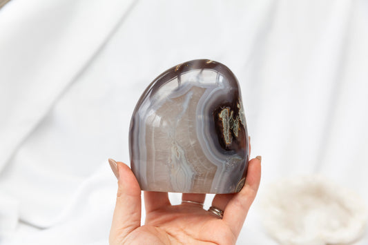 Flower Agate Freeform #6