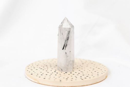 Tourmalated Quartz Polished Point
