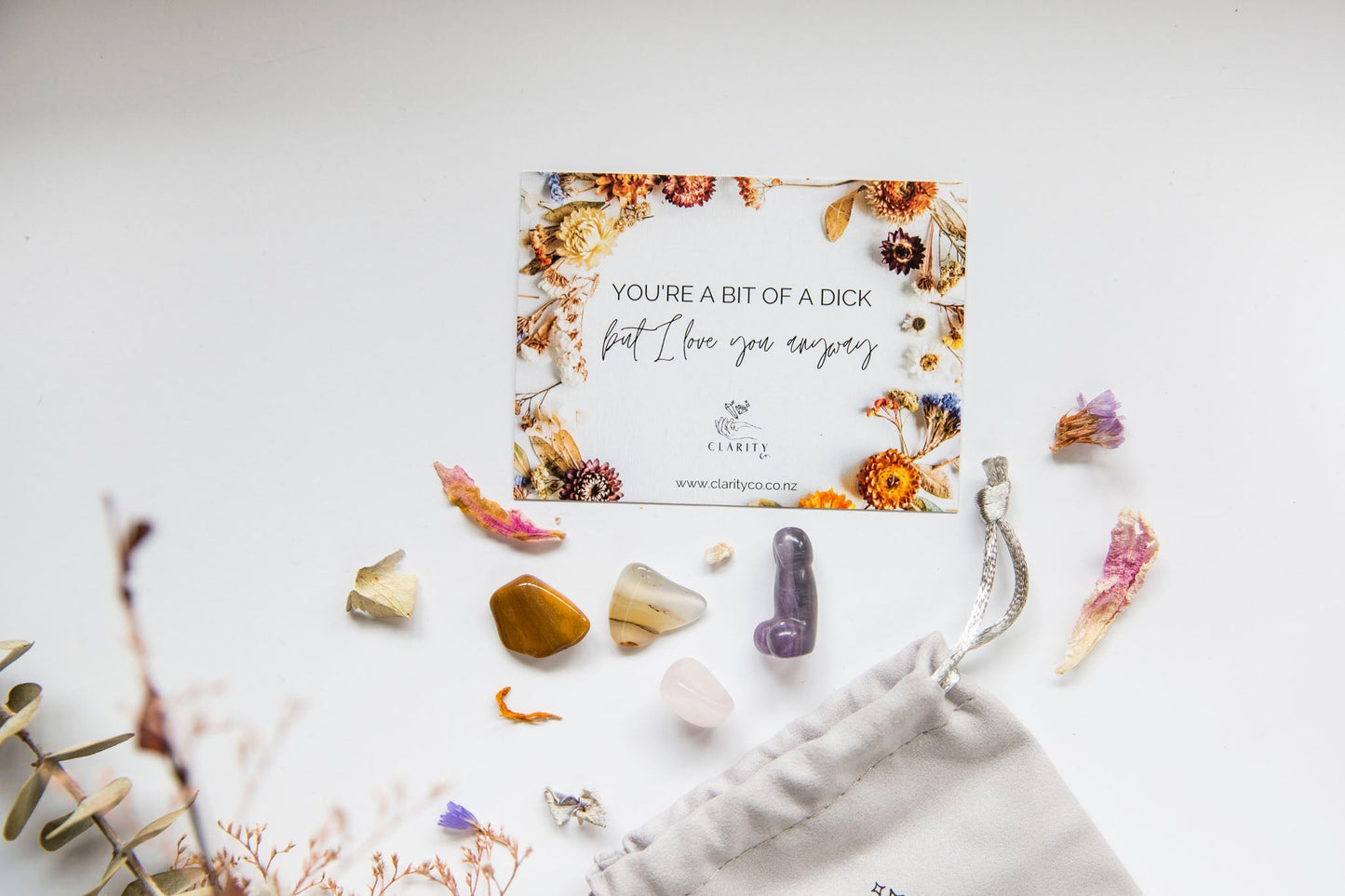 R18 - Unsolicited D*ck Pack - Premium Crystals + Gifts from Clarity Co. - NZ's Favourite Online Crystal Shop