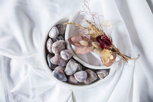 Pink Botswana Agate XL Tumblestones - Premium Crystals + Gifts from Clarity Co. - NZ's Favourite Online Crystal Shop