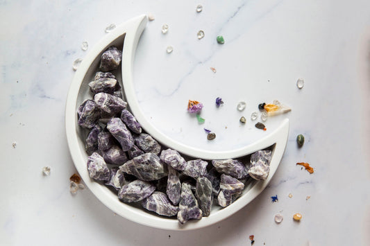 Chevron Amethyst Rough - Premium Crystals + Gifts from Clarity Co. - NZ's Favourite Online Crystal Shop