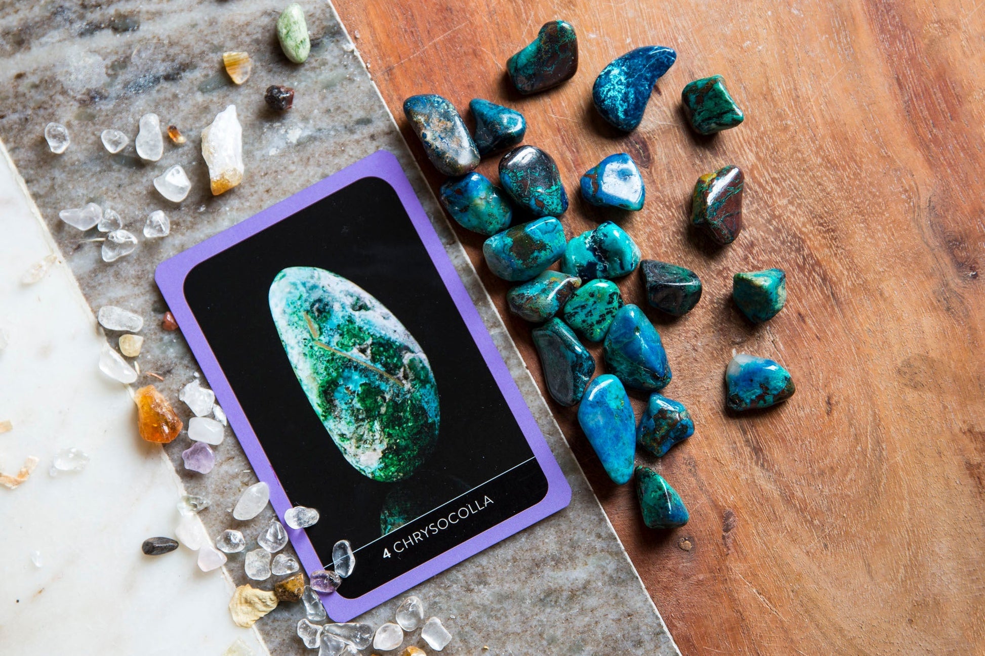 Chrysocolla Tumblestones - Premium Crystals + Gifts from Clarity Co. - NZ's Favourite Online Crystal Shop