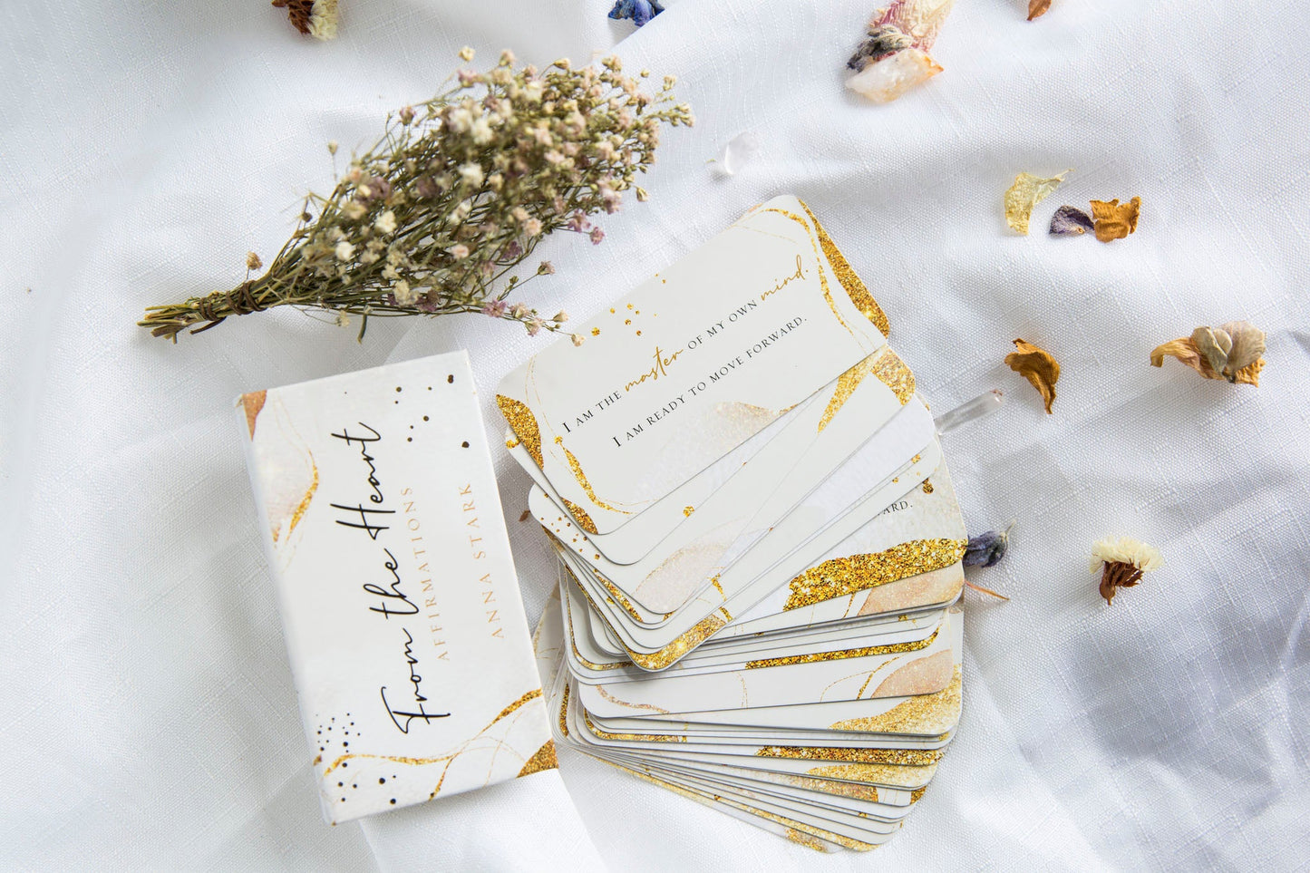 From The Heart Mini Affirmation Cards - Anna Stark - Premium Crystals + Gifts from Clarity Co. - NZ's Favourite Online Crystal Shop