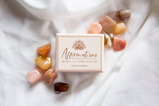 Affirmations Words of Inner Wisdom Mini Cards - Lorrianne Anderson - Premium Crystals + Gifts from Clarity Co. - NZ's Favourite Online Crystal Shop