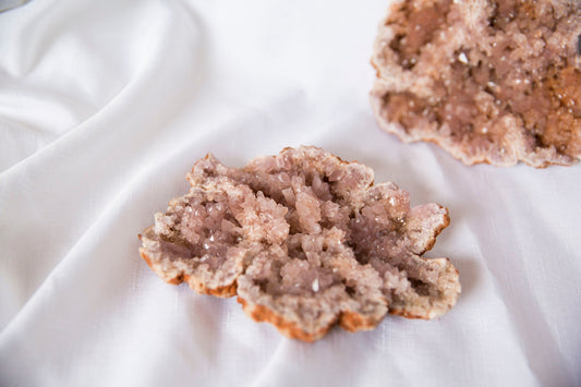 Pink Amethyst XL Geode #1 - Premium Crystals + Gifts from Clarity Co. - NZ's Favourite Online Crystal Shop