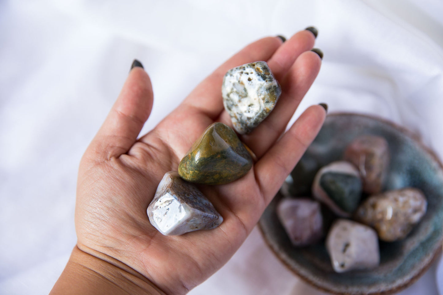 Ocean Jasper XL Tumblestones - Premium Crystals + Gifts from Clarity Co. - NZ's Favourite Online Crystal Shop