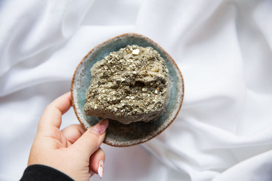 Pyrite Large Cluster - Premium Crystals + Gifts from Clarity Co. - NZ's Favourite Online Crystal Shop