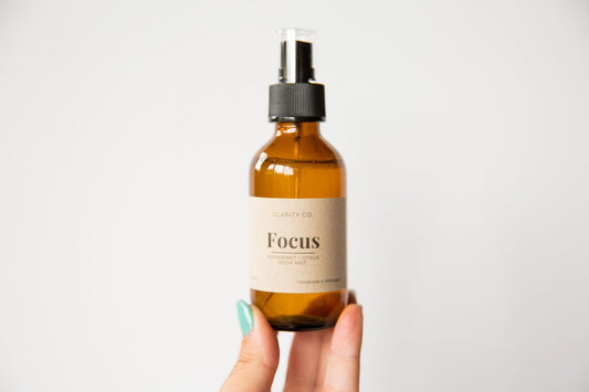 Focus Room Mist - Premium Crystals + Gifts from Clarity Co. - NZ's Favourite Online Crystal Shop